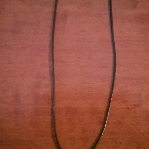 Leather pendant necklace cross new