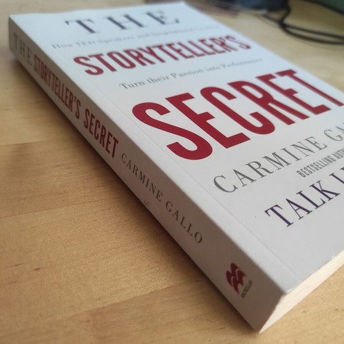 The Storyteller's Secret book used, English