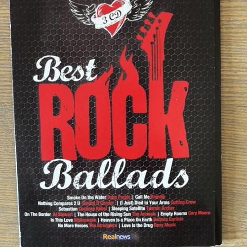 Best Rock Ballads 3 CD collection new