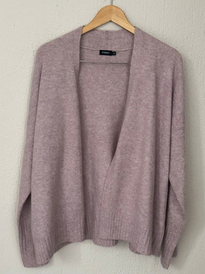 Purdey wool blend cardigan size XL like new, pink