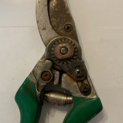 Pruning shears used