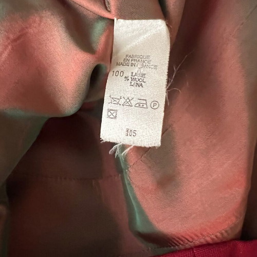 Cacharel jacket like new, burgundy, pure virgin wool