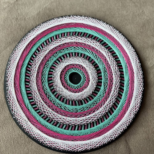 String art picture made to order, colorful and unique