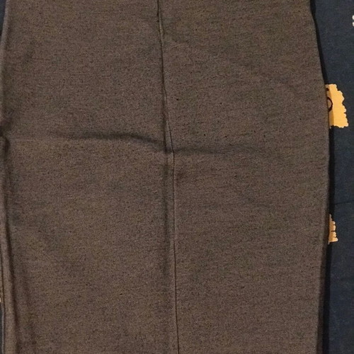 High-waist fitted skirt used, size M, knee length