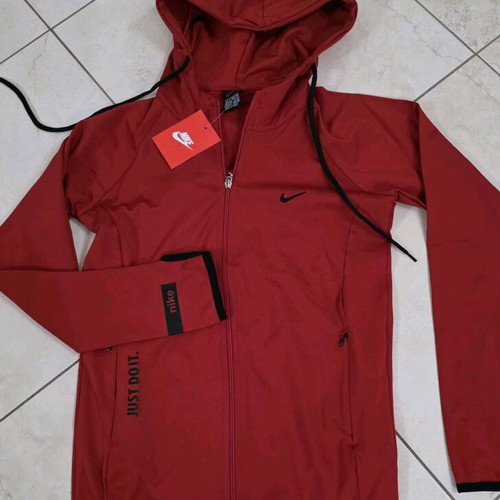 Nike women's thin sports jacket size M, red