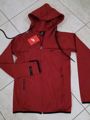 Nike women's thin sports jacket size M, red