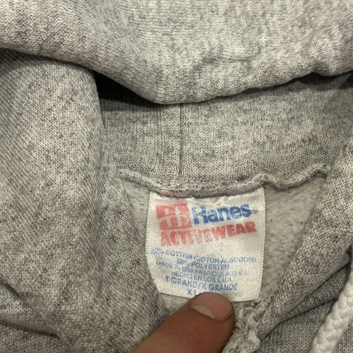 Hanes vintage sweatshirt like new, grey, size L XL