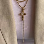Steel necklace new