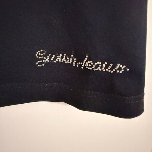Swiss Jeans Black Women's Blouse XS Used, Elastic
