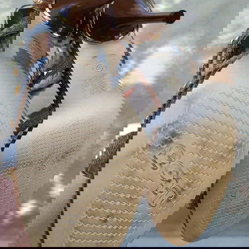 Πέδιλα 11cm τζιν & croco, ν.39, σαν καινούργια, με τρουκς