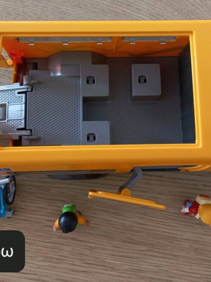 Playmobil σχολικό μεταχειρισμένο, με ελείψεις