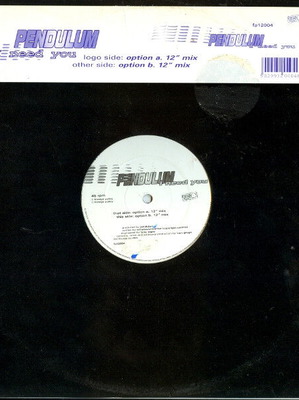 Pendulum I Need You vinyl record used, electronic