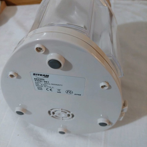 Sitram juicer and metal fruit cutter used