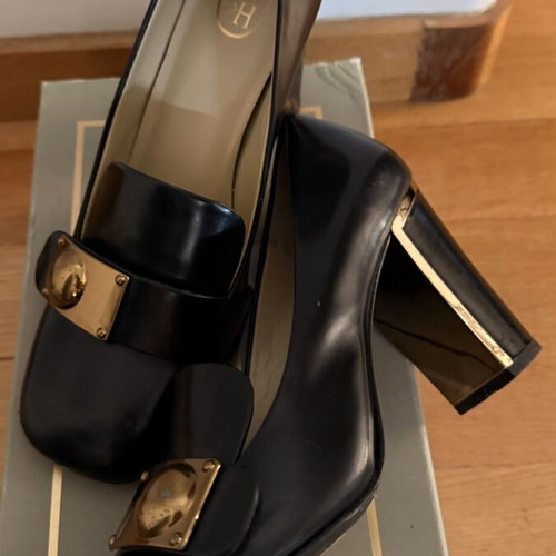 Ash leather pumps like new, size 40, black
