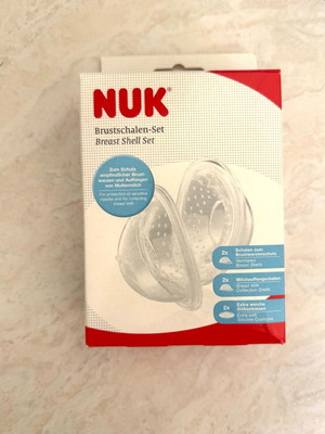 Nuk Breast Shell Set new, includes silicone cushions