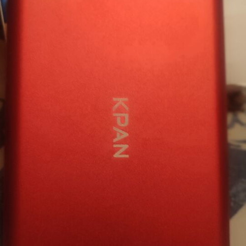 KPAN External Hard Drive 320 GB, red aluminum USB 3.0