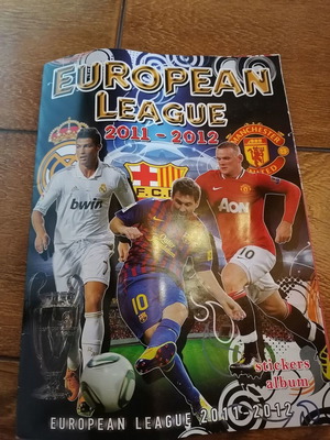 European League 2011-2012 album used