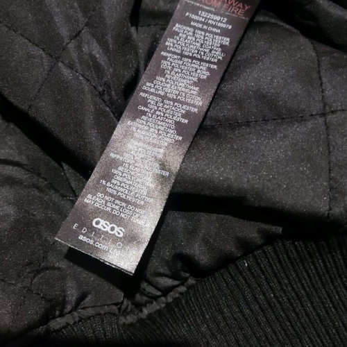Asos Edition Oversized Women's Bomber Jacket new, black