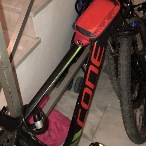 CONE mountain bike 29 with hydraulic disc brakes and front suspension