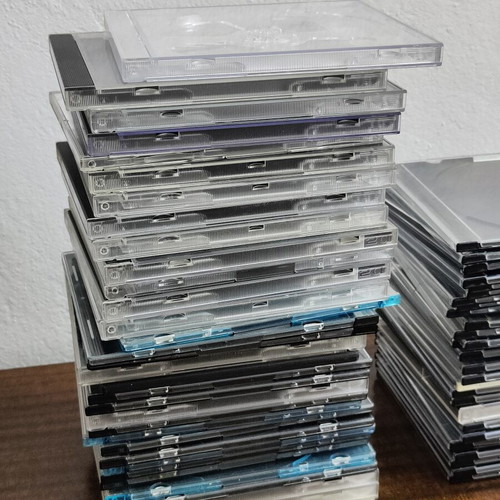 CD cases used, pack of 60+ various