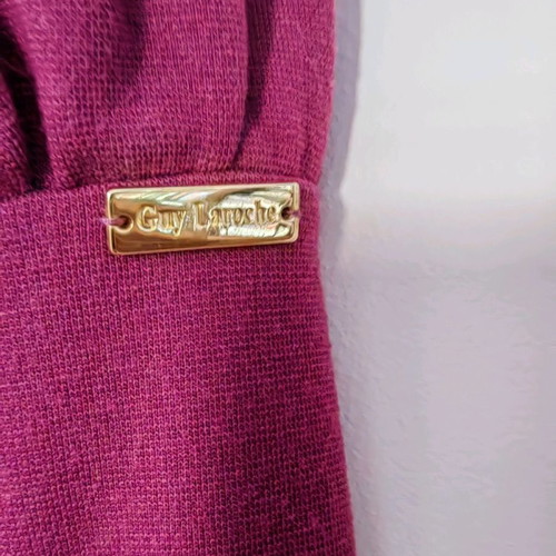 Guy Laroche dress used, purple-burgundy, medium size