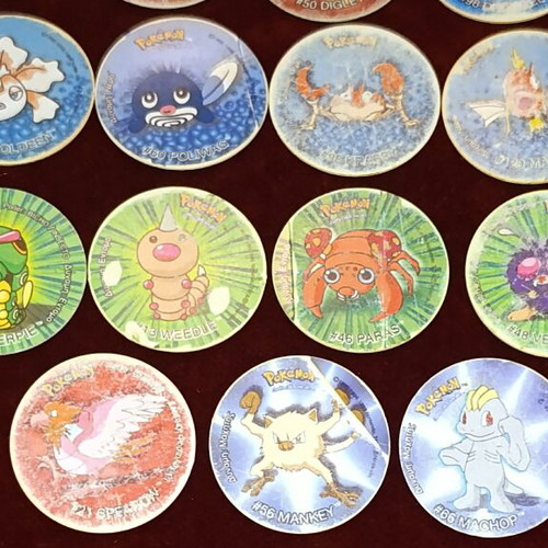 Pokémon Tazos 1 used from Cheetos