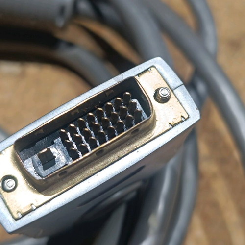 DVI-D male to DVI-D male cable 3 meters used