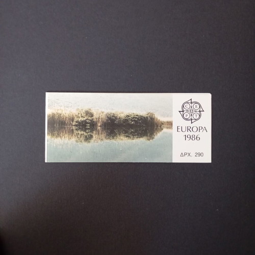 1986 Europa Booklet