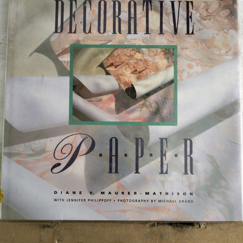Book for Handmade Paper Making in Like New Condition