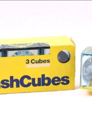 Κυβοφλάς Flashcubes νέοι, πακέτο 3 κουτιών (9 τεμάχια) για vintage μηχανές