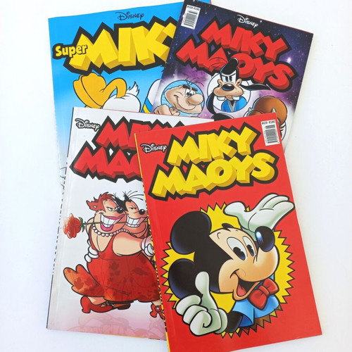 Miky Maous comics like new, pack of 4 (2018-2021)