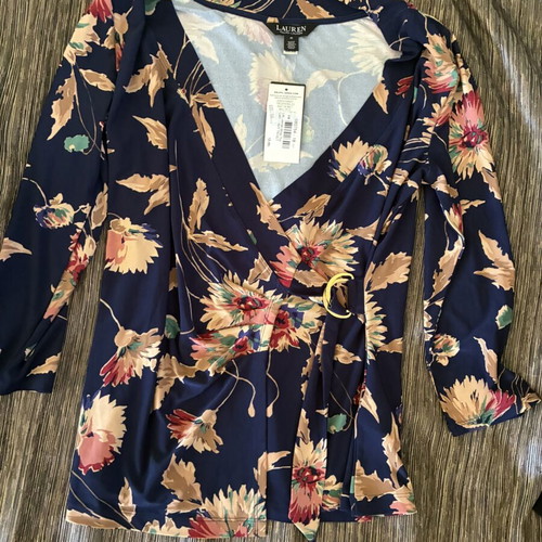 Lauren Pregarni Me blouse new, size M, colorful