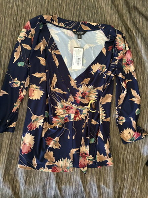 Lauren Pregarni Me blouse new, size M, colorful