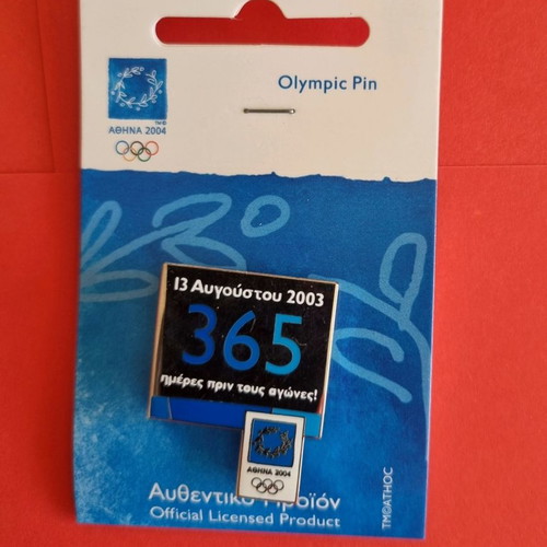 Athens 2004 Olympic pins new, set of 10 pieces
