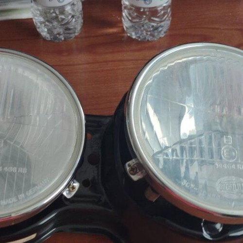 BMW E12 E9 double headlight Bavaria Hella, genuine, new