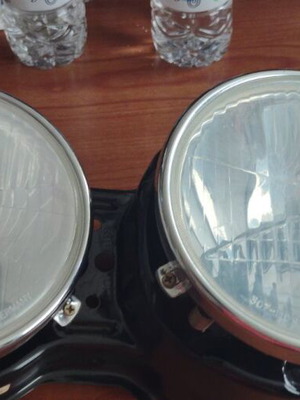 BMW E12 E9 double headlight Bavaria Hella, genuine, new