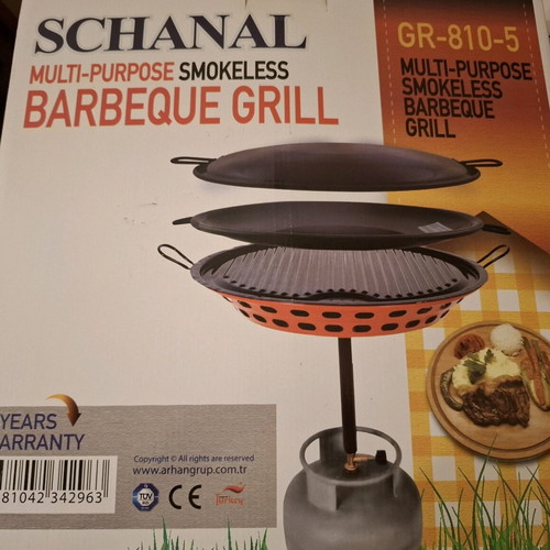 Portable LPG Barbecue Grill new, 3kg bottle