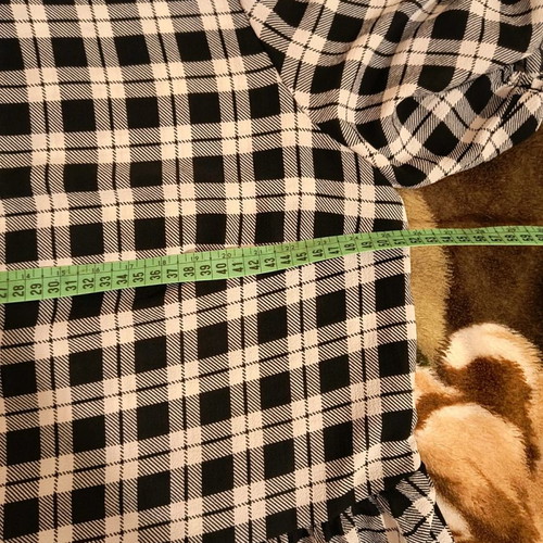 Checked dress H&M like new, size medium to small XL