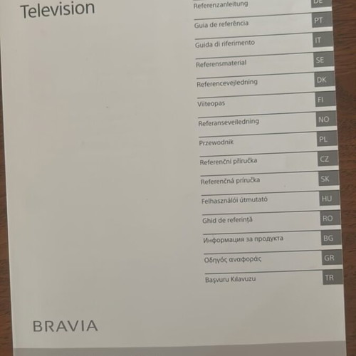 Sony Bravia TV 50 inch used, needs LED backlight repair