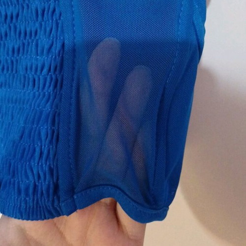 Corset Top Stradivarius like new, blue, size L