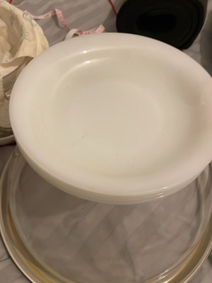 Deep plates like new, set of 4, 24x3 cm