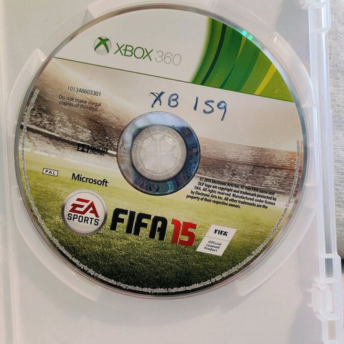 FIFA 15 Xbox 360 used, without original cover