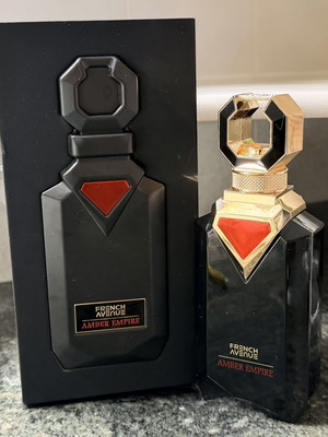 French Avenue Amber Empire Extrait De Parfum 100ml like new