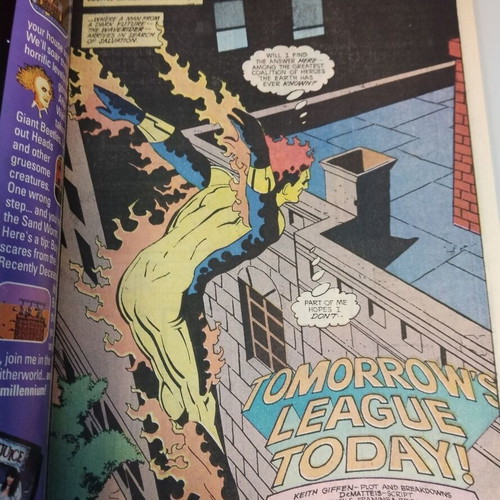 Justice League America Annual #5B 1991 like new