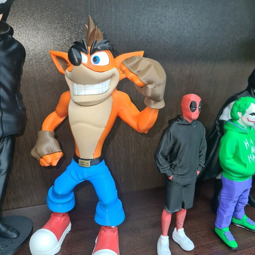 Φιγούρα 3D Crash Bandicoot 24cm καινούργιο