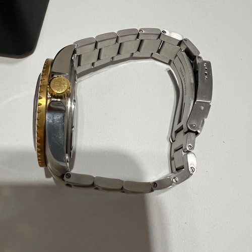 Detomaso San Remo Diver Automatic ρολόι σαν καινούργιο μπλε χρυσαφί
