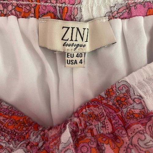 Linen shorts Zini like new, multicolored, size L