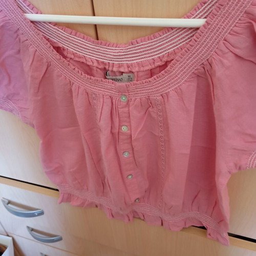 Attrattivo pink blouse like new, size M