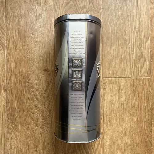 Chivas Regal Metal Box with Lid used
