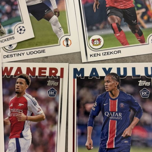 Topps Flagship Edition 2024-2025 cards new, set of 50